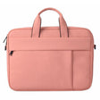 DJ03 Waterproof Anti-scratch Anti-theft One-shoulder Handbag for 13.3 inch Laptops, with Suitcase Belt(Pink) - 13.3 inch by PMC TechLife | Online Shopping South Africa | PMC TechLife | Buy Now Pay Later Mobicred