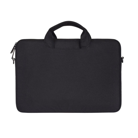 ST01S Water-resistant Oxford Cloth Hidden Portable Strap One-shoulder Handbag for 13.3 inch Laptops(Black)
