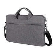 ST01S Water-resistant Oxford Cloth Hidden Portable Strap One-shoulder Handbag for 13.3 inch Laptops (Dark Gray)