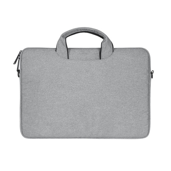 ST01S Water-resistant Oxford Cloth Hidden Portable Strap One-shoulder Handbag for 13.3 inch Laptops(Light Grey)