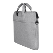 ST01S Water-resistant Oxford Cloth Hidden Portable Strap One-shoulder Handbag for 13.3 inch Laptops(Light Grey)
