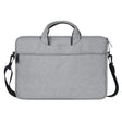 ST01S Waterproof Oxford Cloth Hidden Portable Strap One-shoulder Handbag for 14.1 inch Laptops(Light Grey) - 14.1 inch by PMC TechLife | Online Shopping South Africa | PMC TechLife | Buy Now Pay Later Mobicred