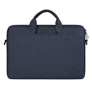 ST01S Water-resistant Oxford Cloth Hidden Portable Strap One-shoulder Handbag for 14.1 inch Laptops (Navy Blue)