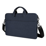 ST01S Water-resistant Oxford Cloth Hidden Portable Strap One-shoulder Handbag for 14.1 inch Laptops (Navy Blue)