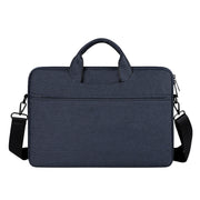ST01S Water-resistant Oxford Cloth Hidden Portable Strap One-shoulder Handbag for 15.6 inch Laptops (Navy Blue)