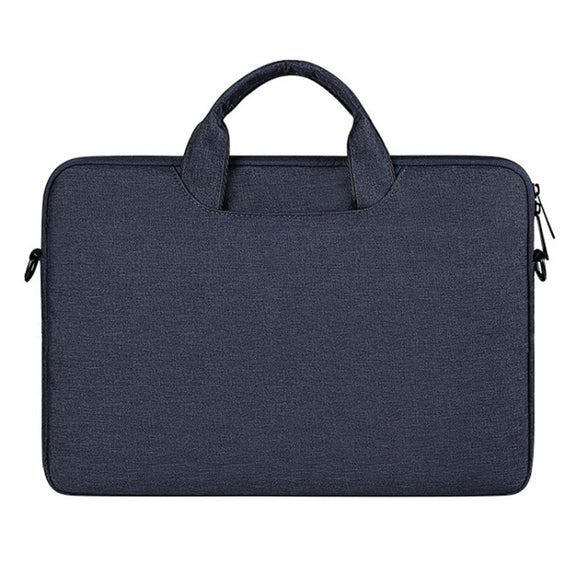 ST01S Water-resistant Oxford Cloth Hidden Portable Strap One-shoulder Handbag for 15.6 inch Laptops (Navy Blue)