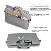 ST01S Water-resistant Oxford Cloth Hidden Portable Strap One-shoulder Handbag for 15.6 inch Laptops (Navy Blue)