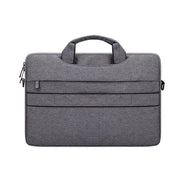ST02S Water-resistant Tear Resistance Hidden Portable Strap One-shoulder Handbag for 13.3 inch Laptops, with Suitcase Belt(Dark Gray)