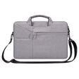 ST02S Waterproof Tear Resistance Hidden Portable Strap One-shoulder Handbag for 13.3 inch Laptops, with Suitcase Belt(Light Grey) - 13.3 inch by PMC TechLife | Online Shopping South Africa | PMC TechLife | Buy Now Pay Later Mobicred
