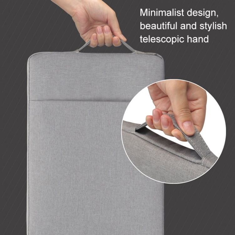 POFOKO C210 13.3 inch Denim Business Laptop Liner Bag(Grey) - 13.3 inch by POFOKO | Online Shopping South Africa | PMC TechLife | Buy Now Pay Later Mobicred