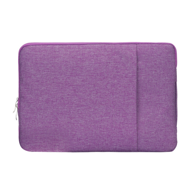 POFOKO C210 15.6 inch Denim Business Laptop Liner Bag(Purple) - 15 inch by POFOKO | Online Shopping South Africa | PMC TechLife | Buy Now Pay Later Mobicred