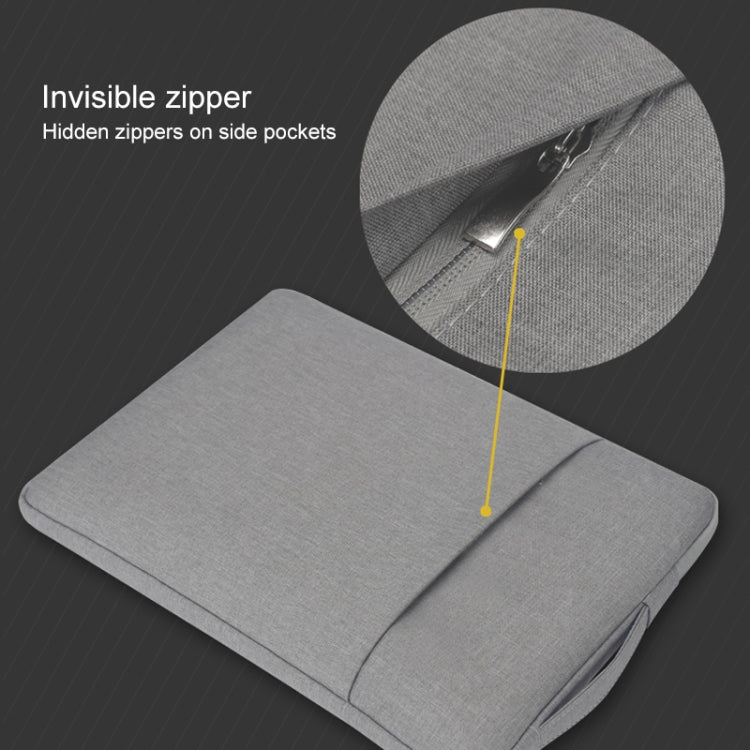 POFOKO C210 15-16 inch Denim Business Laptop Liner Bag(Grey) - 15.6 - 17 inch by POFOKO | Online Shopping South Africa | PMC Jewellery | Buy Now Pay Later Mobicred