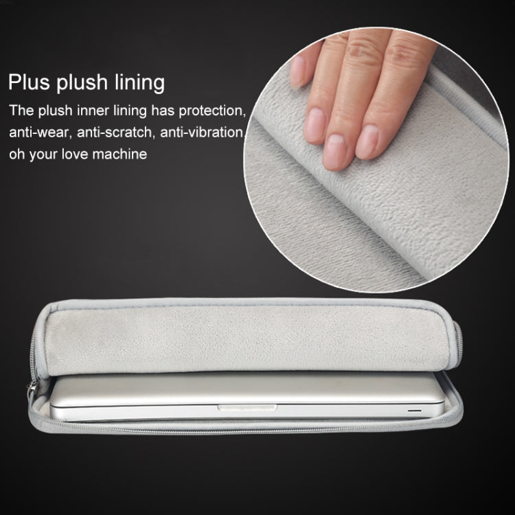 POFOKO C210 15-16 inch Denim Business Laptop Liner Bag(Grey) - 15.6 - 17 inch by POFOKO | Online Shopping South Africa | PMC TechLife | Buy Now Pay Later Mobicred