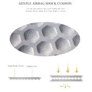 Oxford Cloth Water-resistant Laptop Handbag for 14.1 inch Laptops, with Trunk Trolley Strap(Dark Gray)