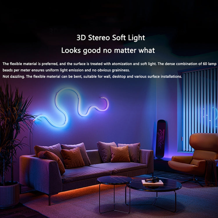 Xiaomi Mijia 2m Synchronized RGB Ambient Light Strip, US Plug - free shipping - PMC Jewellery - Order now!