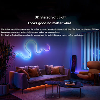 Xiaomi Mijia 2m Synchronized RGB Ambient Light Strip, US Plug - free shipping - PMC Jewellery - Order now!