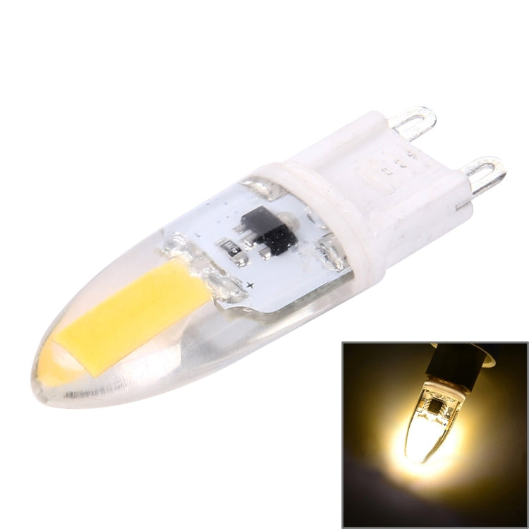 3W COB LED Light, G9 300LM Silicone Dimmable SMD 1505 for Halls / Office / Home, AC 220-240V(Warm White) - LED Blubs & Tubes by PMc TechLife | Online Shopping South Africa | PMc TechLife | Buy Now Pay Later Mobicred