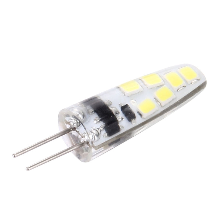G4 2W 180LM Corn Light Bulb, 12 LED SMD 2835 Silicone, DC 12V, Small Size: 4.1x1x1cm(White Light) - LED Blubs & Tubes by PMc TechLife | Online Shopping South Africa | PMc TechLife | Buy Now Pay Later Mobicred