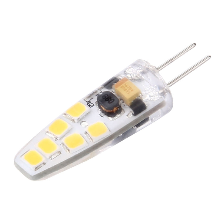 G4 2W 180LM Corn Light Bulb, 12 LED SMD 2835 Silicone, DC 12V, Small Size: 4.1x1x1cm(Warm White) - LED Blubs & Tubes by PMc TechLife | Online Shopping South Africa | PMc TechLife | Buy Now Pay Later Mobicred