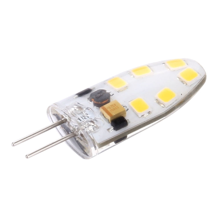 G4 2W 180LM Corn Light Bulb, 12 LED SMD 2835 Silicone, DC 12V, Big Size: 3.9x1.4x0.9cm(Warm White) - LED Blubs & Tubes by PMc TechLife | Online Shopping South Africa | PMc TechLife | Buy Now Pay Later Mobicred