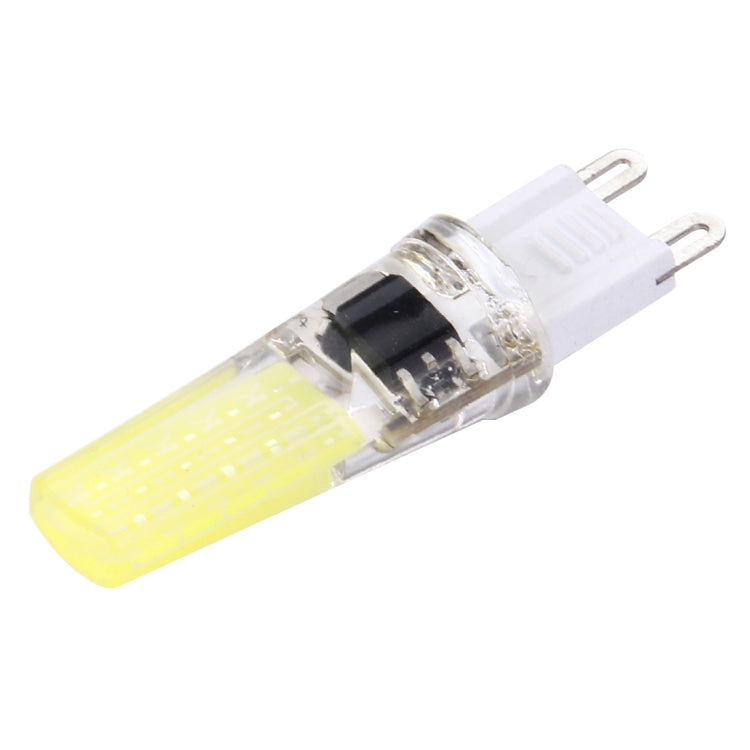 G9 3W 300LM COB LED Light , Silicone Dimmable for Halls / Office / Home, AC 220-240V, White Plug(White Light) - LED Blubs & Tubes by PMc TechLife | Online Shopping South Africa | PMc TechLife | Buy Now Pay Later Mobicred