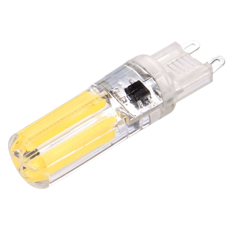 G9 4W Silicone Dimmable 8 LED Filament Light Bulb for Halls, AC 220-240V(Warm White) - free shipping - PMc TechLife - Order now!