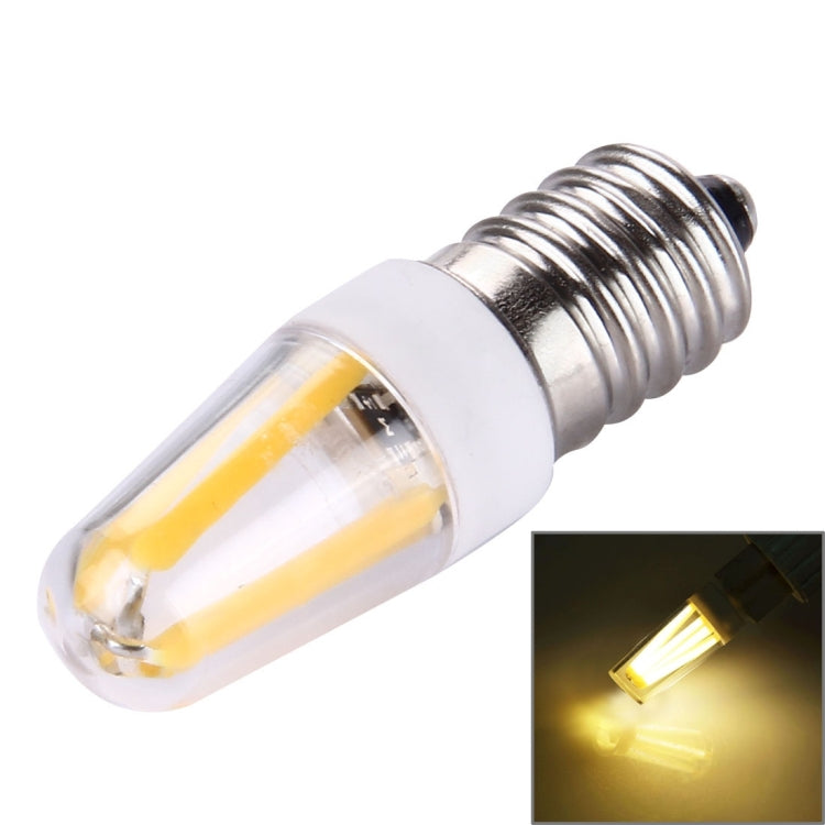 2W Filament Light Bulb, E14 PC Material Dimmable 4 LED for Halls, AC 220-240V(Warm White) - LED Blubs & Tubes by PMc TechLife | Online Shopping South Africa | PMc TechLife | Buy Now Pay Later Mobicred