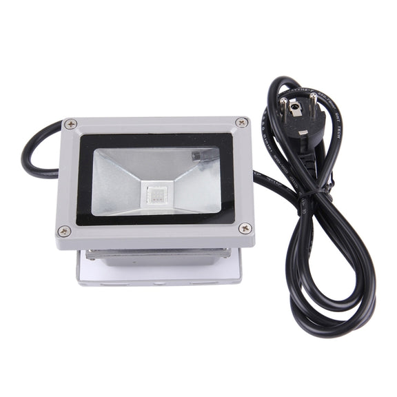 10W IP65 Water-resistant Colorful LED Floodlight, 750LM with Remote Control, AC 110-265V