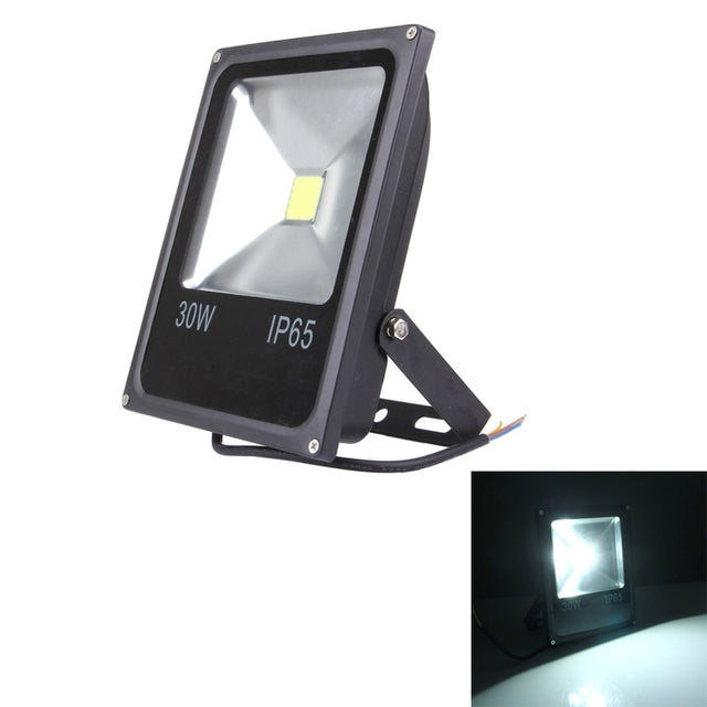 30W IP65 Water-resistant White Light LED Floodlight, 2700LM Lamp, AC 85-265V