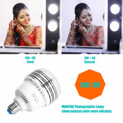 MANTOO PGL35 35W 120V 5500K 3900LM LED Light Bulb for Photography Lighting