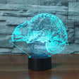 Chameleon Shape 3D Colorful LED Vision Light Table Lamp, Charging Touch Version - Novelty Lighting by PMC TechLife | Online Shopping South Africa | PMC TechLife | Buy Now Pay Later Mobicred