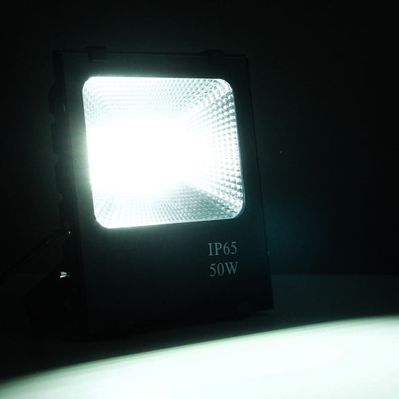 50W IP65 Water-resistant LED Floodlight, 2700-6500K SMD-5054 Lamp, AC 85-265V(White Light)