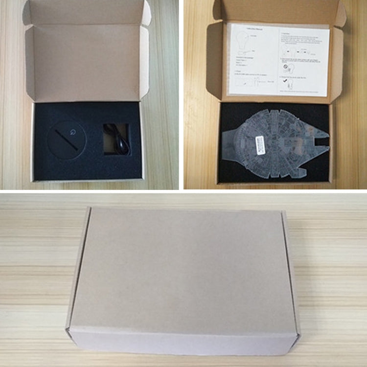 Three Dolphins Shape 3D Colorful LED Vision Light Table Lamp, 16 Colors Remote Control Version - free shipping - PMC TechLife - Order now!