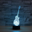Guitar Shape 3D Colorful LED Vision Light Table Lamp, USB Touch Version - Novelty Lighting by PMC TechLife | Online Shopping South Africa | PMC TechLife | Buy Now Pay Later Mobicred