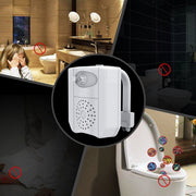 16-colors PIR Motion Sensor + Light Sensor UV Sterilization Aromatherapy LED Light, Home Toilet Bathroom Seat Night Light, DC 5V