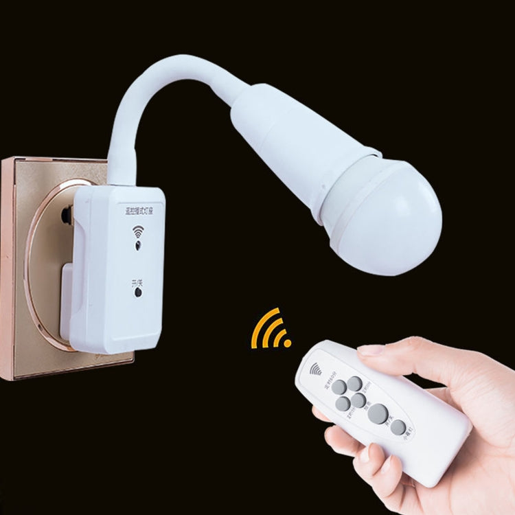 E27 Socket Remote Control Lamp Light Holder Base Converter with Switch, AU Plug (White) - Lamp Holders & Bases by PMC Jewellery | Online Shopping South Africa | PMC Jewellery | Buy Now Pay Later Mobicred