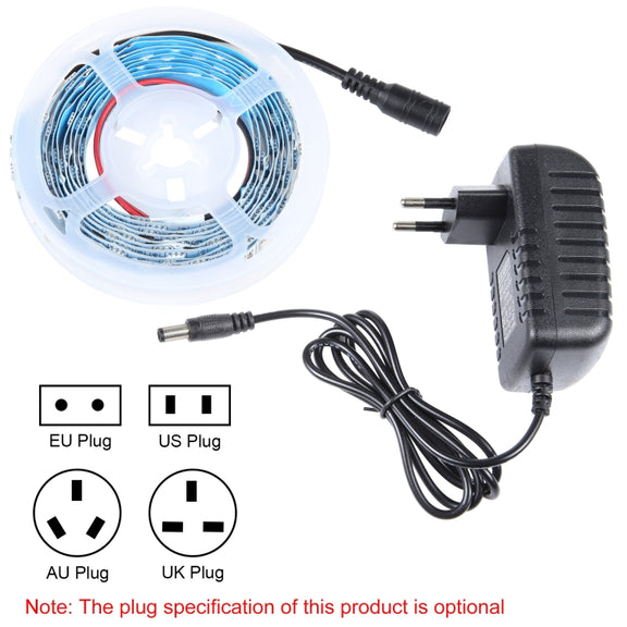 4:1 2m Bare Board 5050 SMD RGB LED Rope Light, 12V 2A 100-240V (EU Plug)