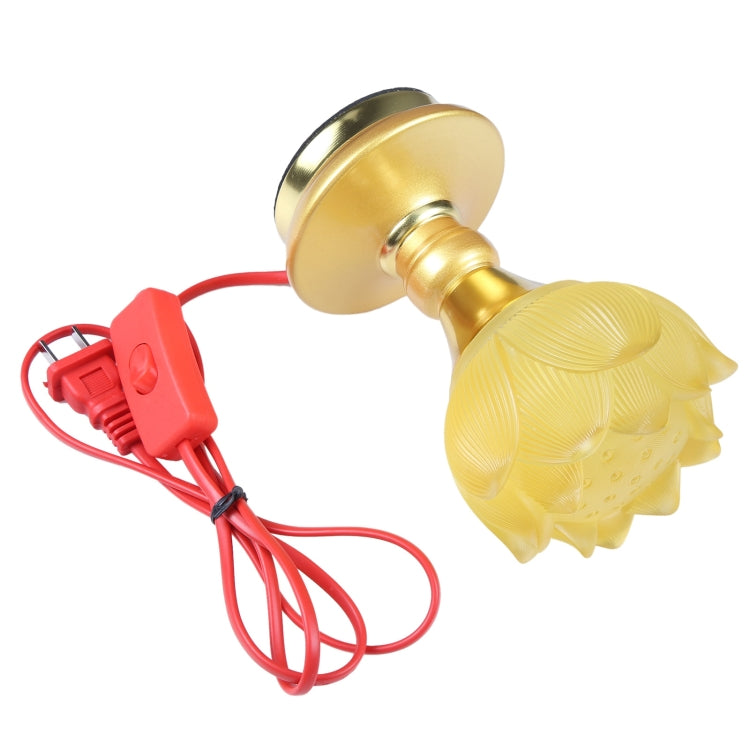 2pcs Household LED Lotus Lights for Buddha Electronic Altar Lamp, CN Plug(Colorful Light) - Holiday Lights by PMc TechLife | Online Shopping South Africa | PMc TechLife | Buy Now Pay Later Mobicred