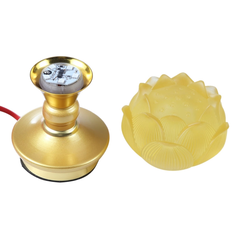 2pcs Household LED Lotus Lights for Buddha Electronic Altar Lamp, CN Plug(Colorful Light) - Holiday Lights by PMc TechLife | Online Shopping South Africa | PMc TechLife | Buy Now Pay Later Mobicred