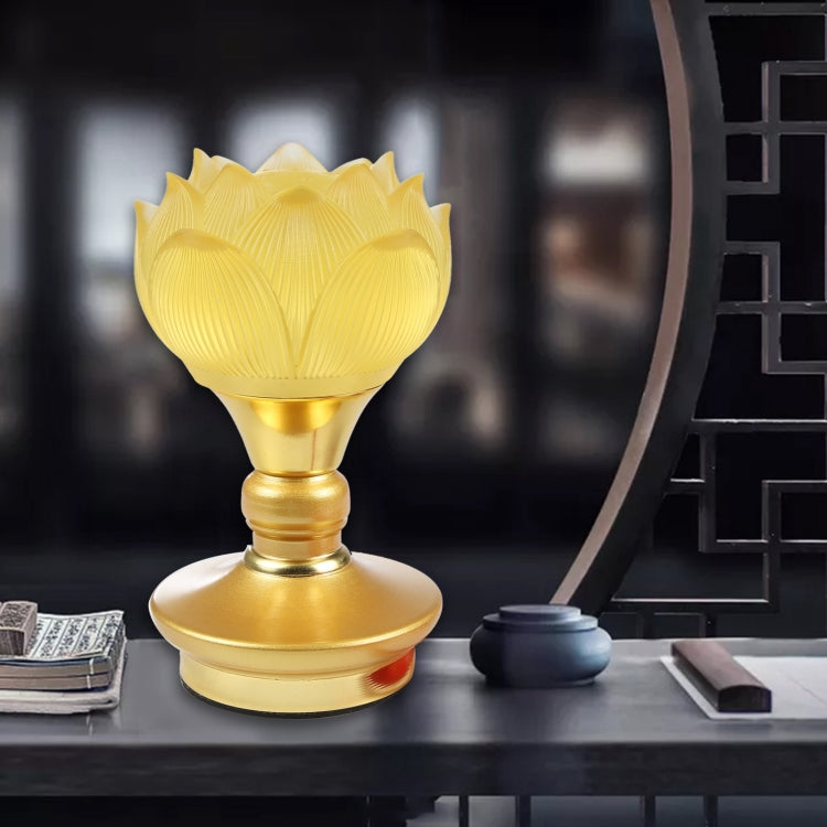 2pcs Household LED Lotus Lights for Buddha Electronic Altar Lamp, CN Plug(Colorful Light) - Holiday Lights by PMc TechLife | Online Shopping South Africa | PMc TechLife | Buy Now Pay Later Mobicred