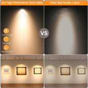 MR16-6LED 5W 2835COB LED Spotlight, AC12-18V DC12-24V (Warm White)
