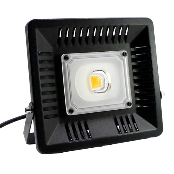 30W Water-resistant 3000K Warm White Light LED Floodlight Lamp, Luminous Flux: > 2400LM, PF > 0.9, RA > 80, AC 90-140V