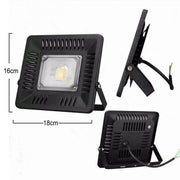 30W Water-resistant 3000K Warm White Light LED Floodlight Lamp, Luminous Flux: > 2400LM, PF > 0.9, RA > 80, AC 90-140V