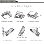 30W Water-resistant 3000K Warm White Light LED Floodlight Lamp, Luminous Flux: > 2400LM, PF > 0.9, RA > 80, AC 90-140V