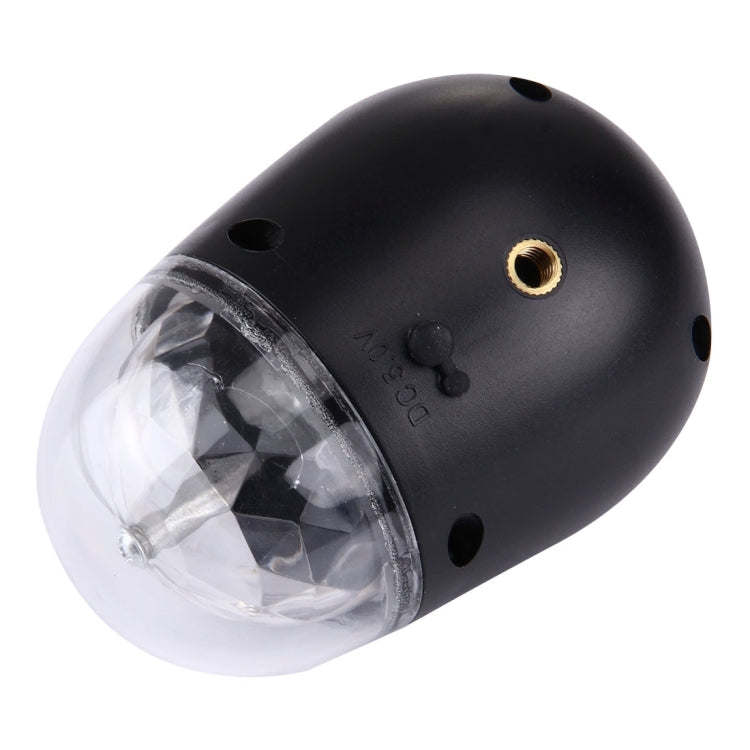 3W Mini 3ATM  water resistant  Rotating Magic Ball LED Stage Light, with Bicycle Mount - free shipping - PMc TechLife - Order now!