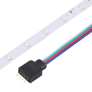 Bare Board 2835 SMD RGB LED Rope Light, 60 LED/m, Length: 5m, 12V 2A 100-240V, with 44-key Remote Control (AU Plug)