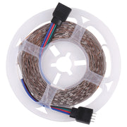 Bare Board 2835 SMD RGB LED Rope Light, 60 LED/m, Length: 5m, 12V 2A 100-240V, with 24-key Remote Control(US Plug)