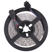 Smart Bluetooth APP Control Bare Board 2835 SMD RGB LED Rope Light, 60 LED/m, Length: 5m, 12V 2A 100-240V(UK Plug)