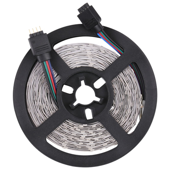 Smart Bluetooth APP Control Bare Board 2835 SMD RGB LED Rope Light, 60 LED/m, Length: 5m, 12V 2A 100-240V(UK Plug)