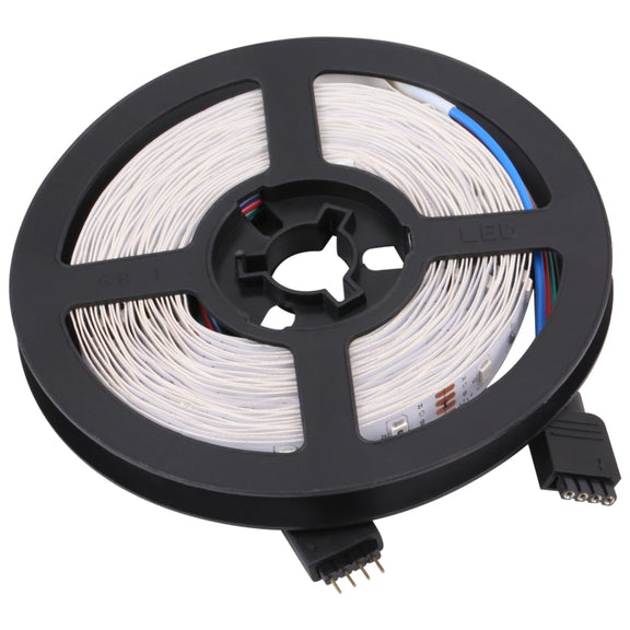 Smart Bluetooth APP Control Bare Board 2835 SMD RGB LED Rope Light, 60 LED/m, Length: 5m, 12V 2A 100-240V(UK Plug)